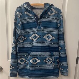 Depart West women’s tribal print Hoodie